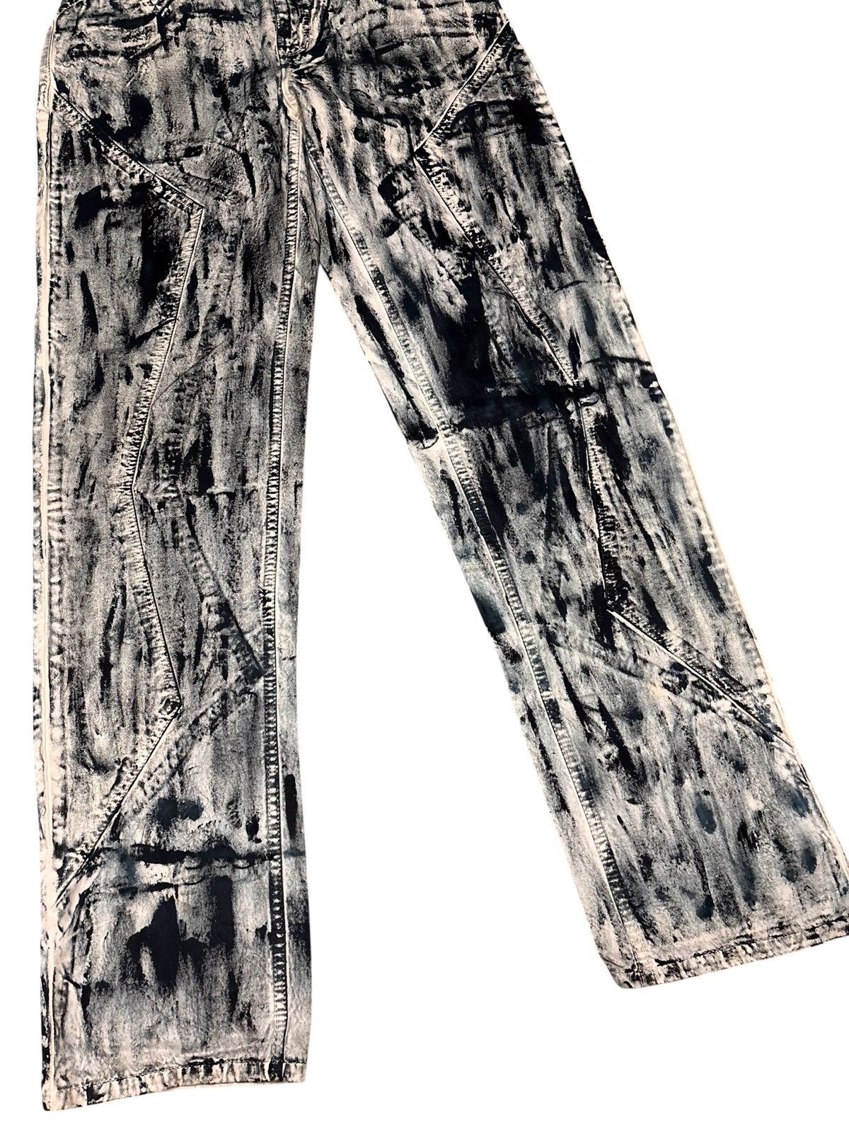 Other JJJ Los Angeles Painted Flare Stack Jeans 34 Jackjohnjr Size US 34 / EU 50 - 2 Thumbnail