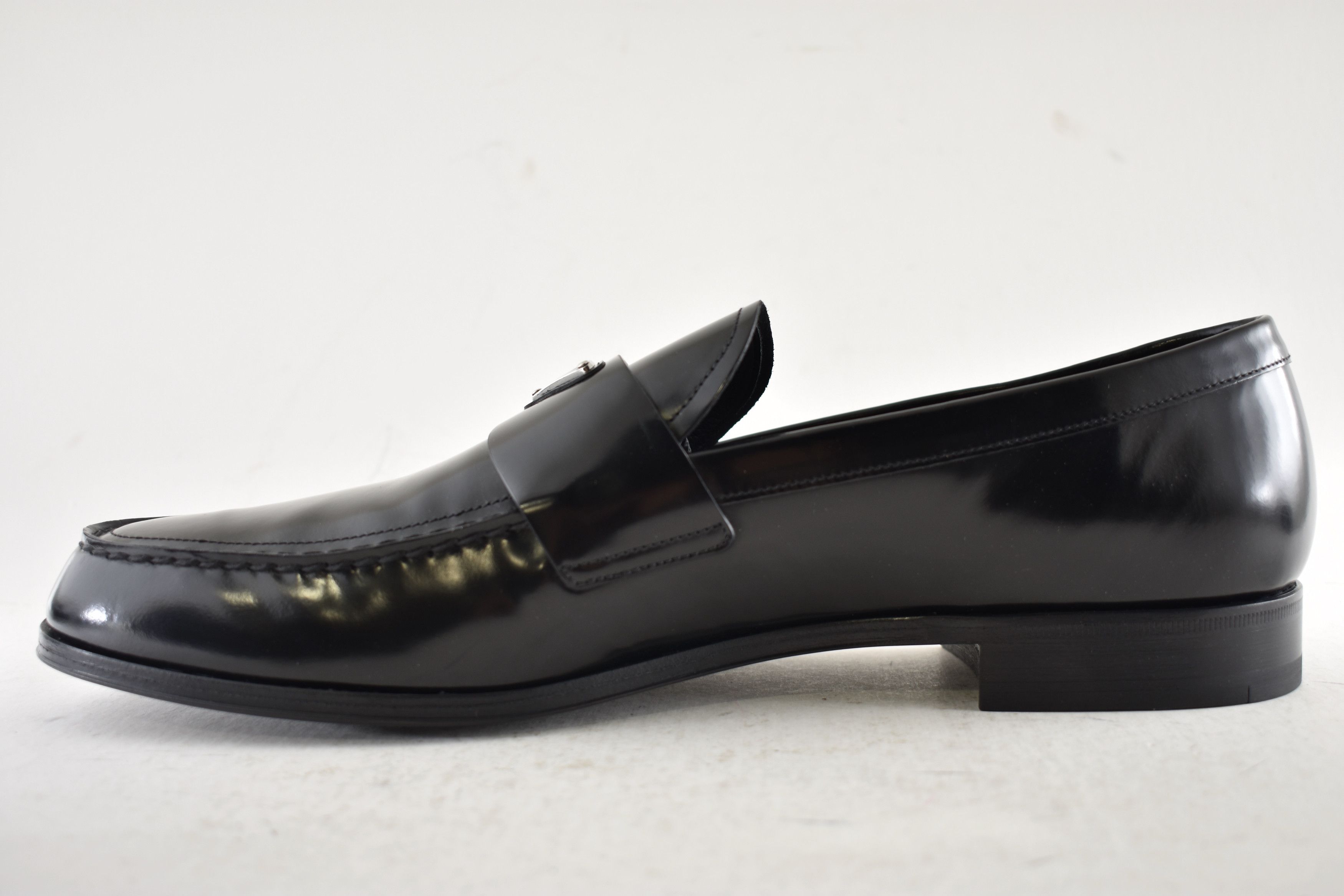 Prada Prada Leather Logo Classic Loafer Slip On Flat UK 12 US 13 Size US 13 / EU 46 - 15 Thumbnail