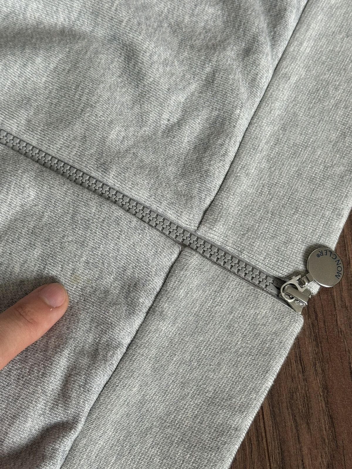 Moncler Moncler Maglia Cardigan Grey Jacket Size US L / EU 52-54 / 3 - 9 Thumbnail