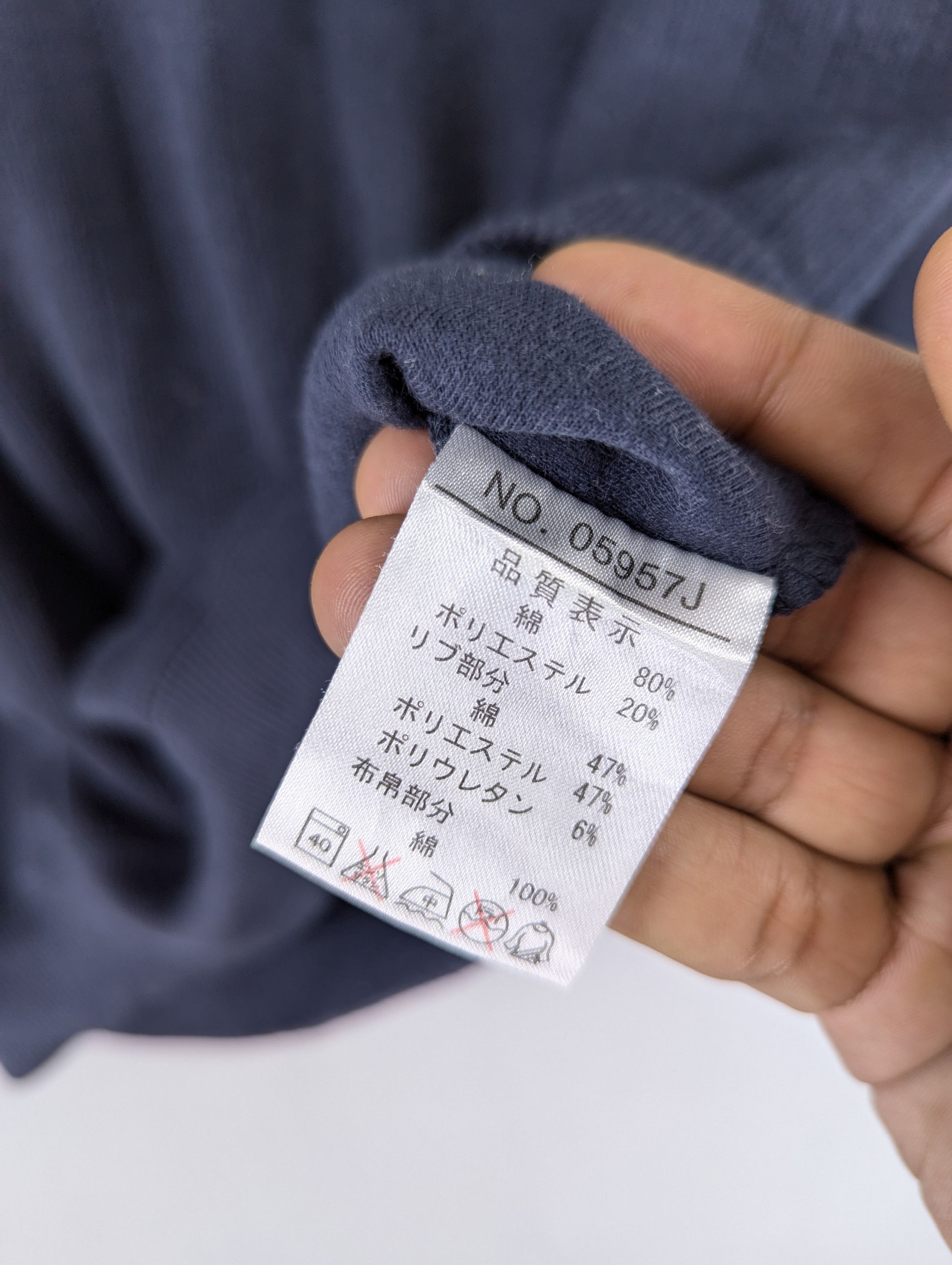 Yohji Yamamoto Vintage Sacsny Y'saccs Yohji Yamamoto Halfzip Sweatshirt Size US M / EU 48-50 / 2 - 10 Thumbnail