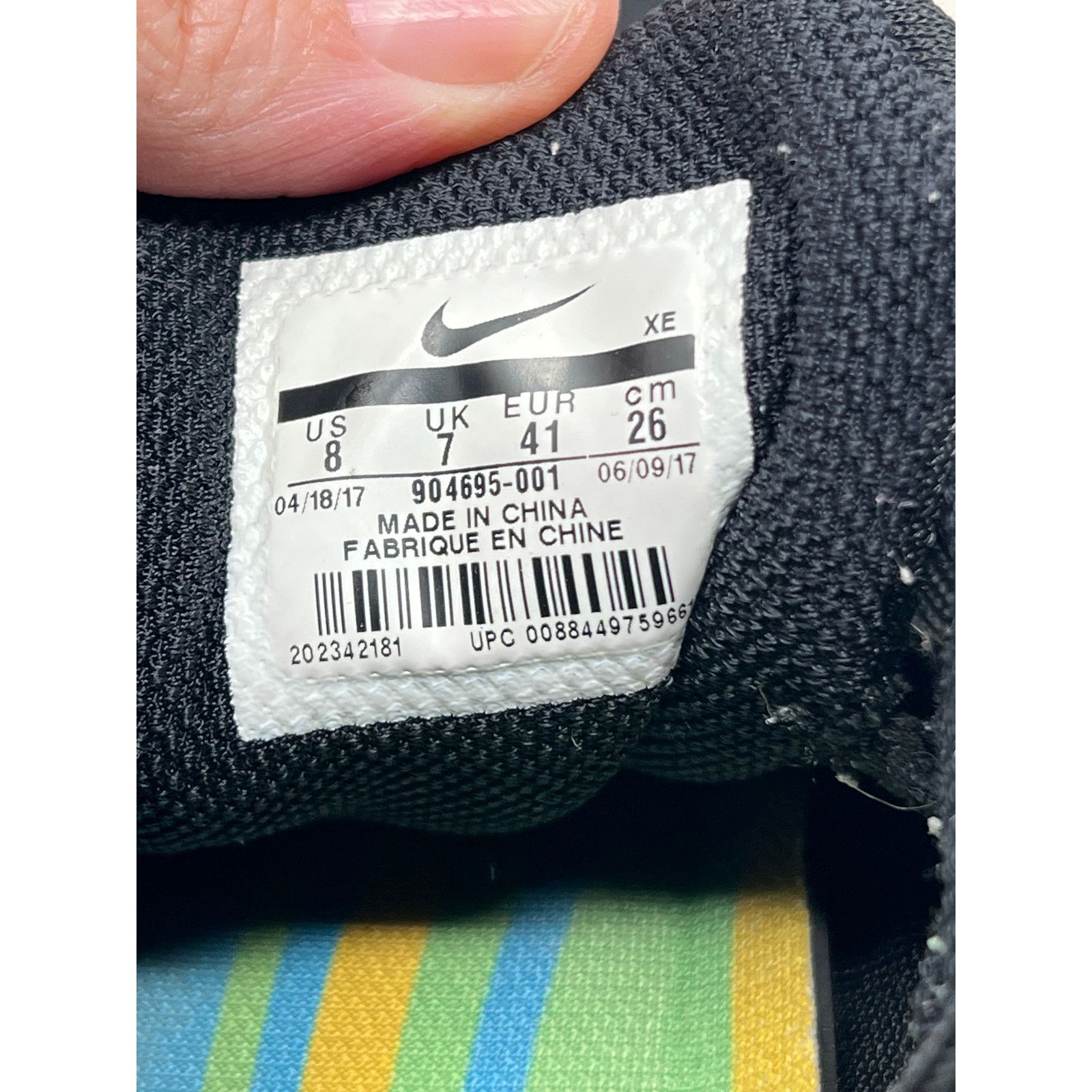 Nike Nike Air Zoom Structure 21 Black Shoes Mens 8 Size US 8 / EU 41 - 8 Thumbnail
