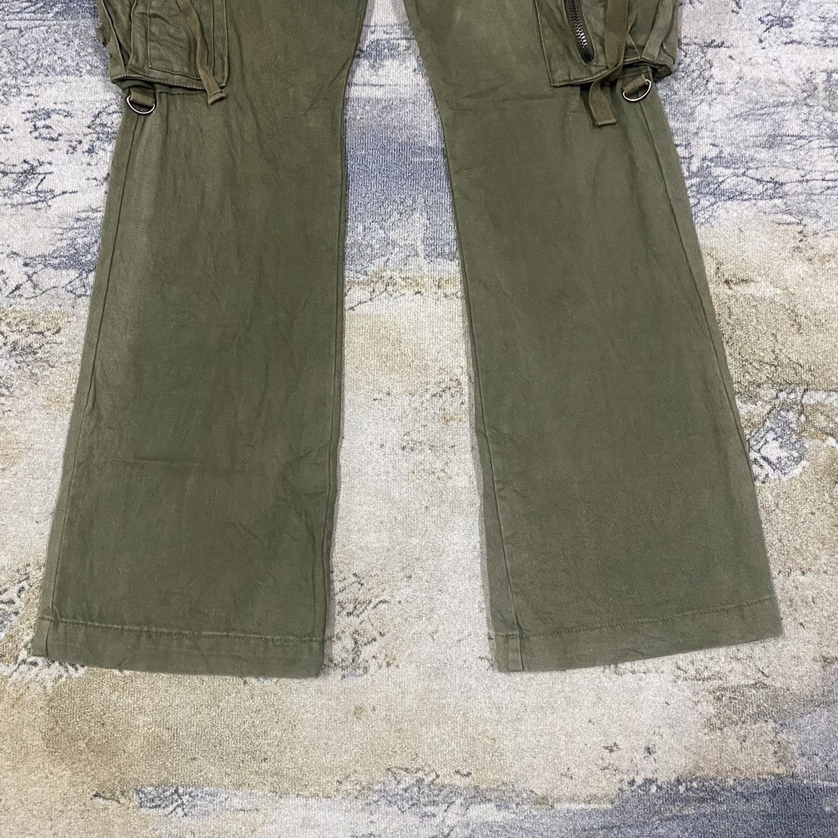 If Six Was Nine × Japanese Brand × Vintage Vtg Japan Flare Cargo Bondages Pants Size US 32 / EU 48 - 4 Thumbnail