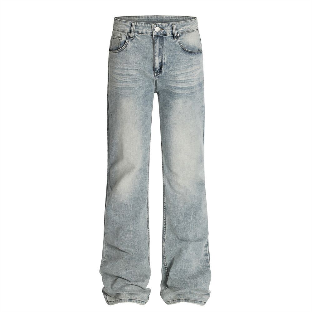 Japanese Brand × Jean Men's street punk heavy duty distressed washed jeans Size US 32 / EU 48 - 1 Thumbnail