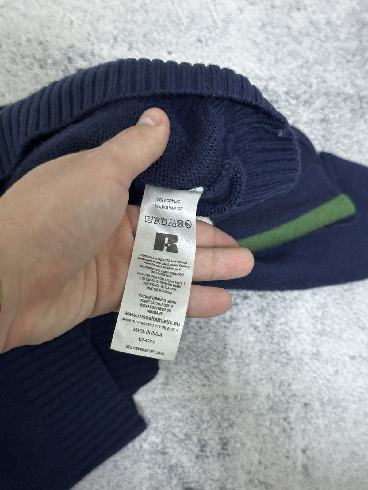 Russell Athletic Vintage Russel Athletic Sweater Centre Logo Knit Size US M / EU 48-50 / 2 - 8 Thumbnail