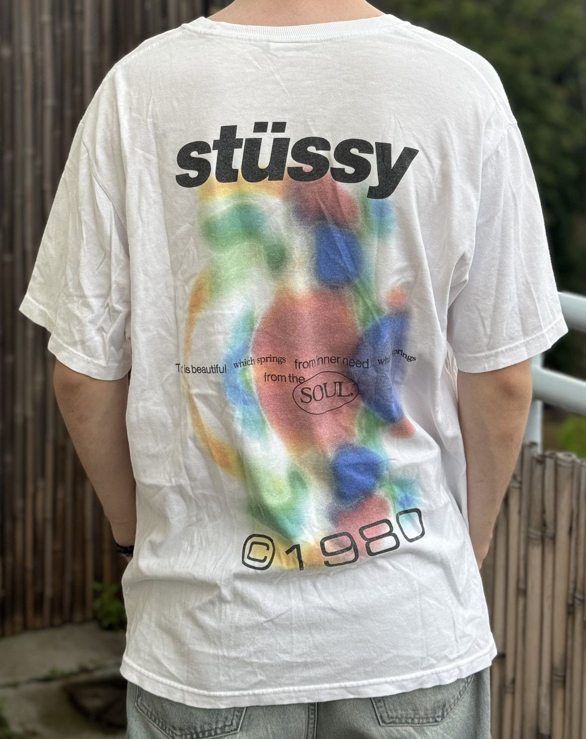 Stussy RARE STUSSY SOUL Authentic TEE IN WHITE Size US L / EU 52-54 / 3 - 3 Thumbnail