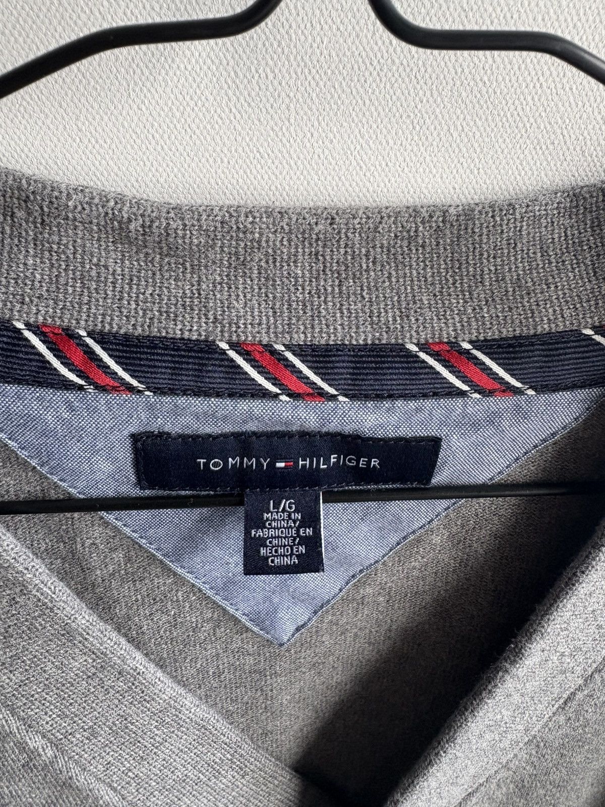 Tommy Hilfiger × Vintage Tommy Hilfiger Vintage Streetwear Hype Knitwear Cardigan Size US L / EU 52-54 / 3 - 5 Thumbnail