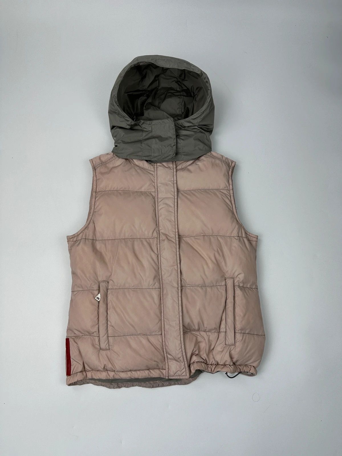 Prada Prada Sport 00s Pink SleevesLess Puffer Vest Down Jacket Size L / US 10 / IT 46 - 1 Thumbnail