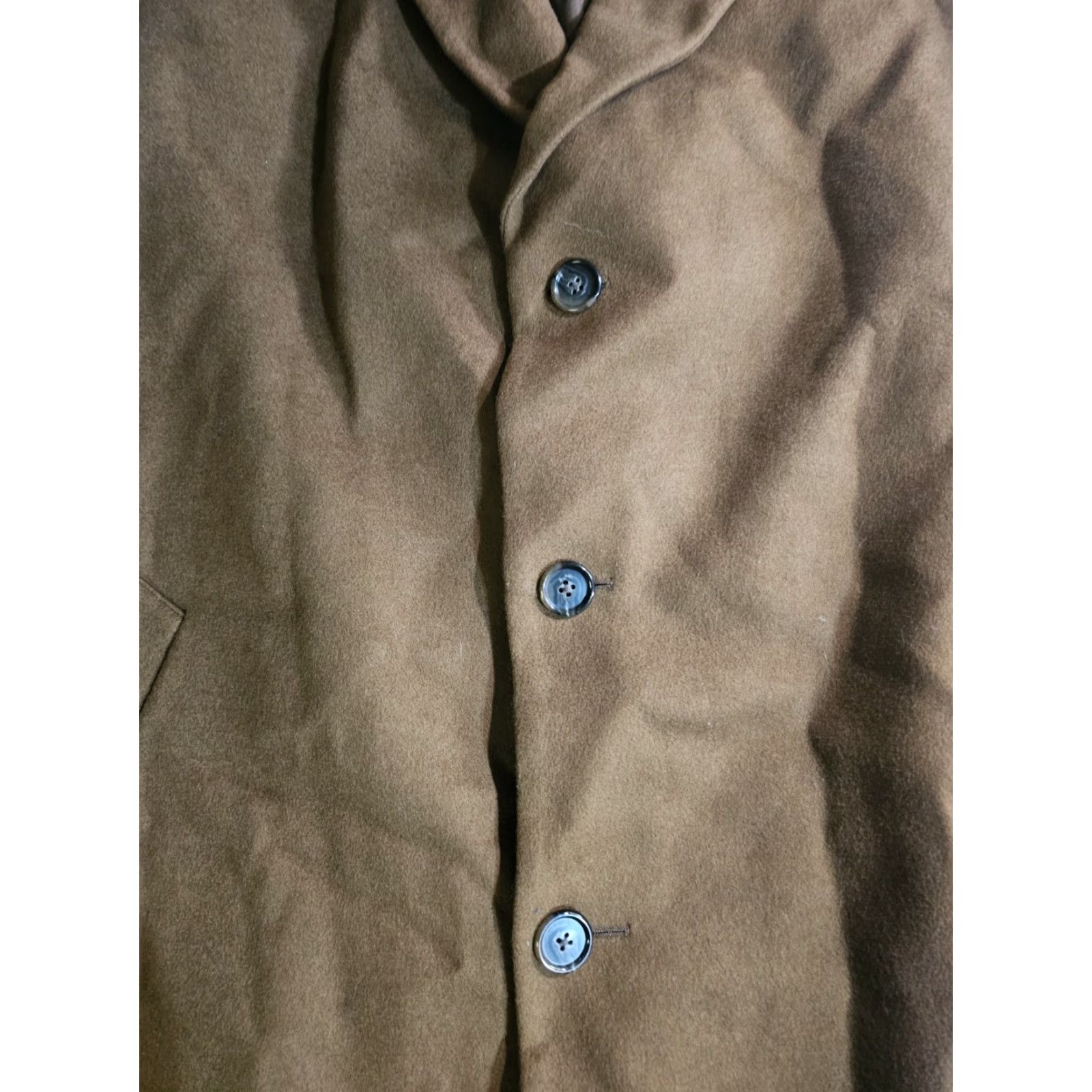 Jos. A. Bank Jos A Bank Signature 100% Wool Overcoat 3 Button Notch Lapel Mens 44R Brown Size US S / EU 44-46 / 1 - 5 Thumbnail