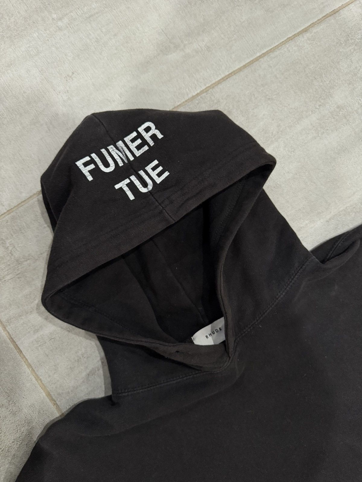 Rhude Rhude Rhacer 3 Hoodie “FUMER TUE” Size US M / EU 48-50 / 2 - 2 Thumbnail
