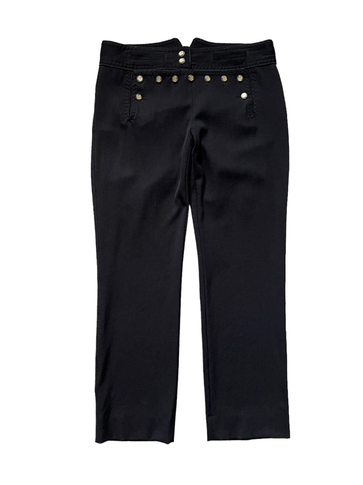 Dolce & Gabbana Dolce & Gabbana US Navy Inspired Wool Pants Size 32" / US 10 / IT 46 - 1 Thumbnail
