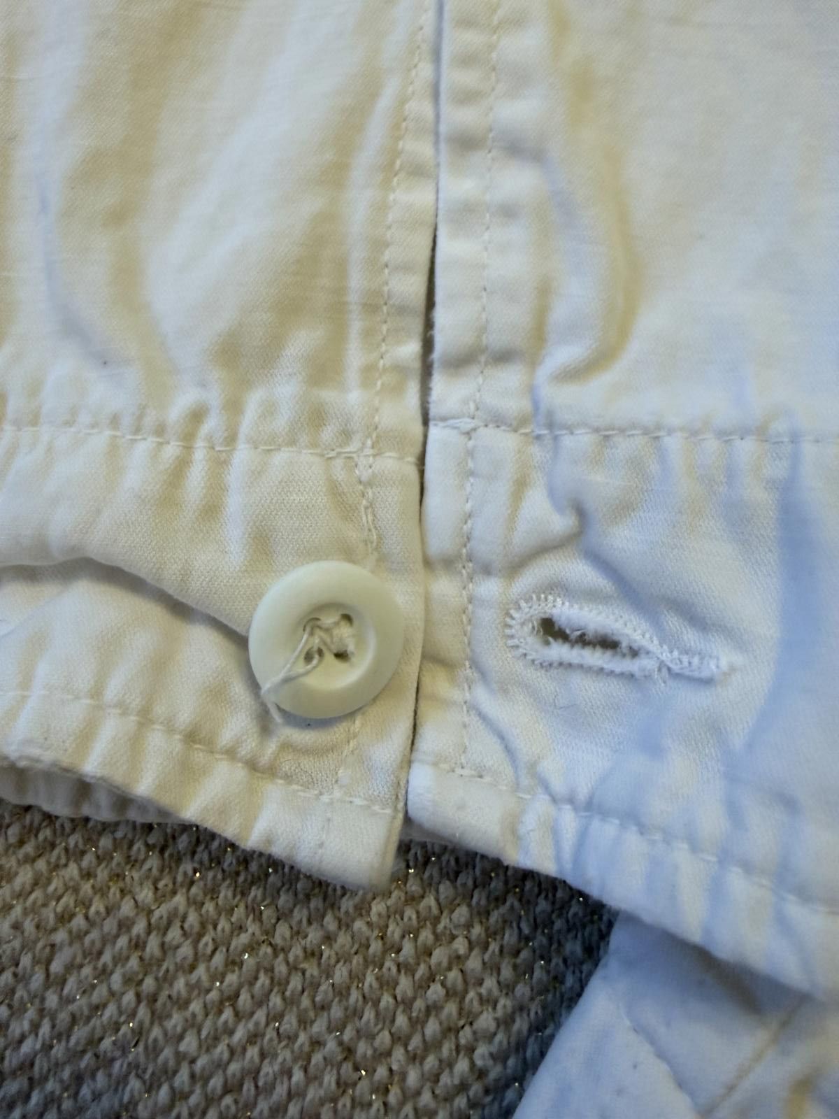 Mason's Mason's Woman Rites White Utility Jacket Size 44 Size L / US 10 / IT 46 - 4 Thumbnail