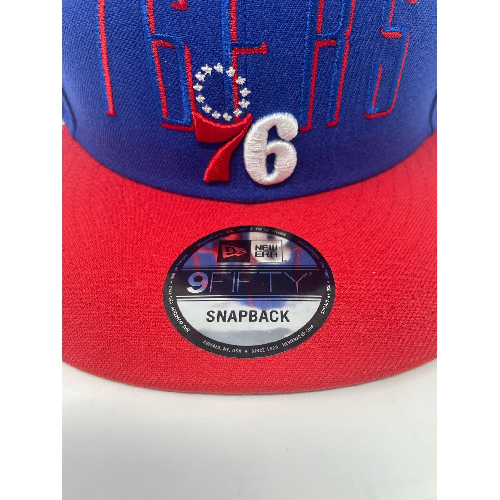 47 Brand New Era Philadelphia 76ers Headline 9Fifty Snapback Hat Size ONE SIZE - 4 Thumbnail