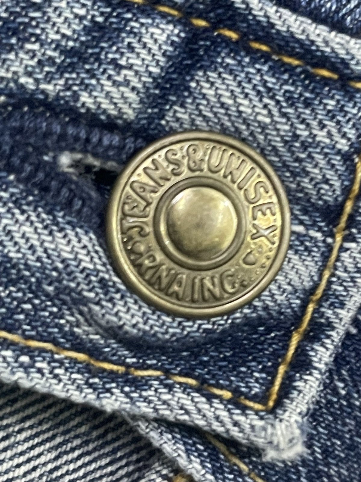 Dogtown × Japanese Brand × Thug Club Rna inc. japan double waist layer baggy denim pants Size US 30 / EU 46 - 16 Thumbnail