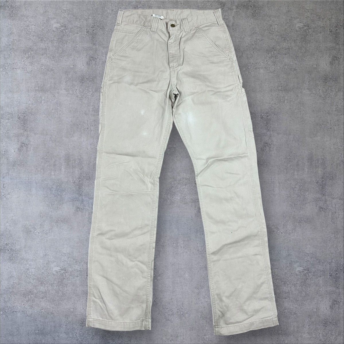 Carhartt × Vintage Vintage Carhartt Workwear carpenter denim pants relaxed fit Size US 30 / EU 46 - 2 Thumbnail
