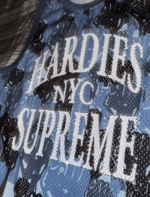 Hardies Hardware × Supreme Camo Basketball Jersey Size US L / EU 52-54 / 3 - 5 Thumbnail