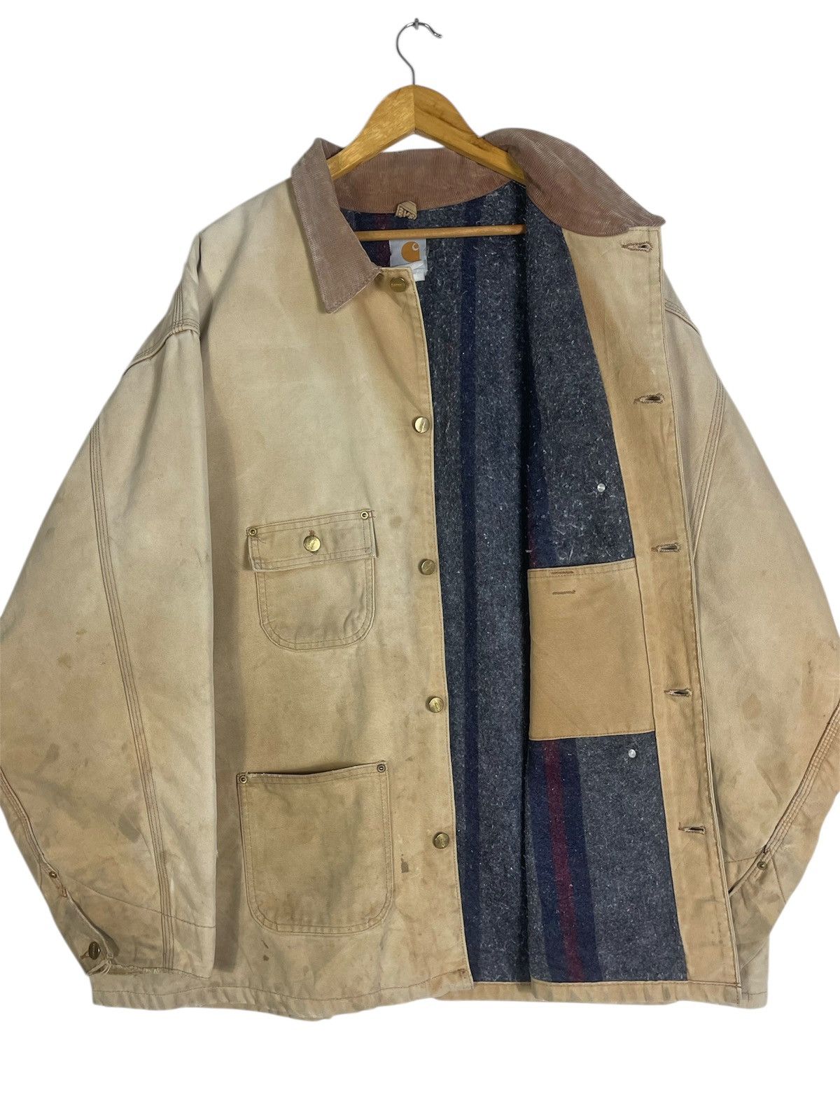 Carhartt Vintage Carhartt Denim Chore Jacket Tupac 80s Size 50