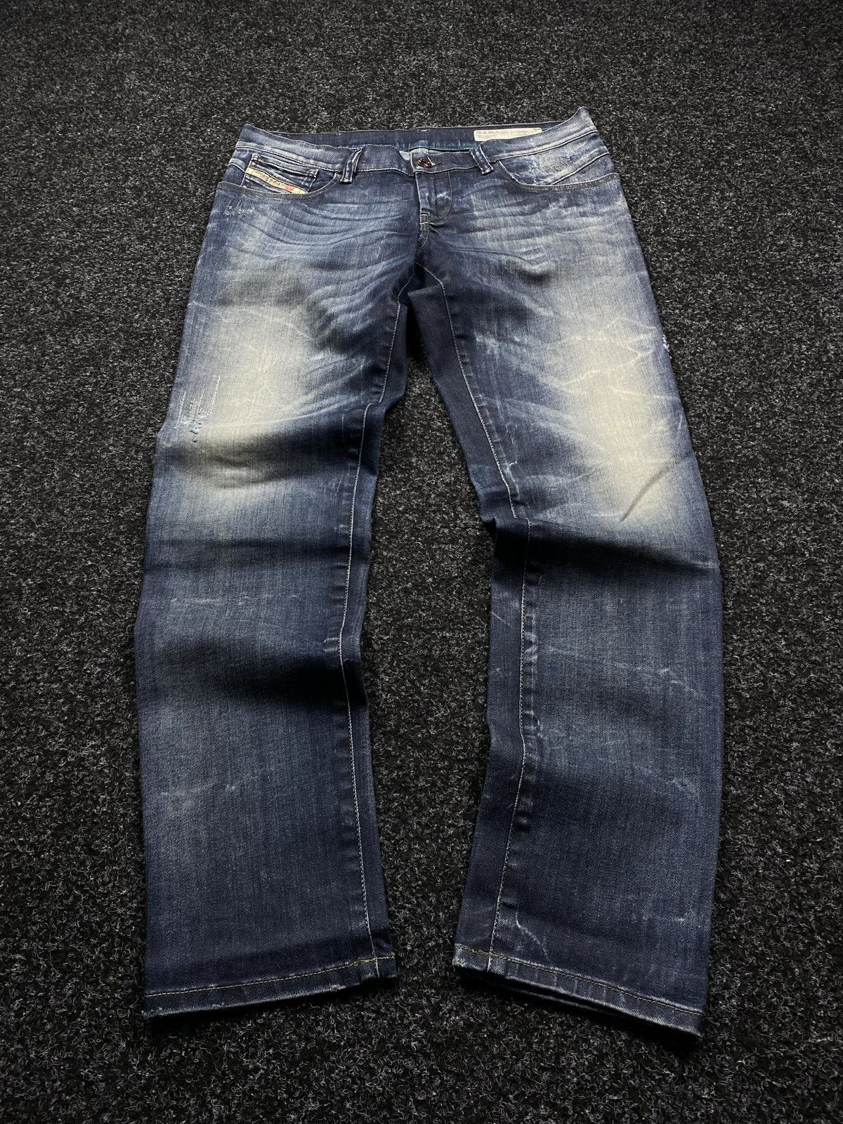 Diesel × If Six Was Nine × Vintage Vintage Y2K Diesel Industry Jeans baggy denim pants Size 30" / US 8 / IT 44 - 1 Thumbnail