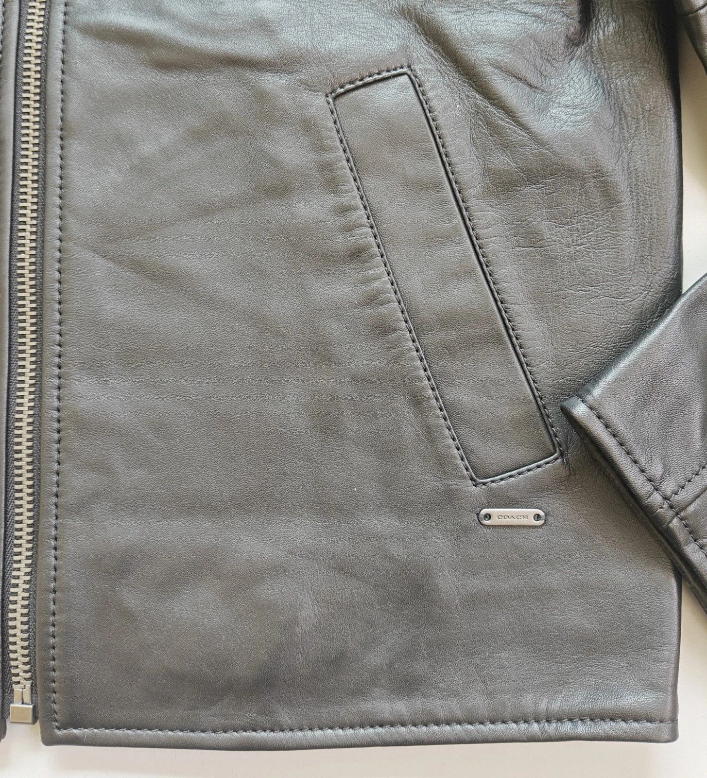 Coach Coach Leather Jacket FTP 5061 Size US XS / EU 42 / 0 - 5 Thumbnail