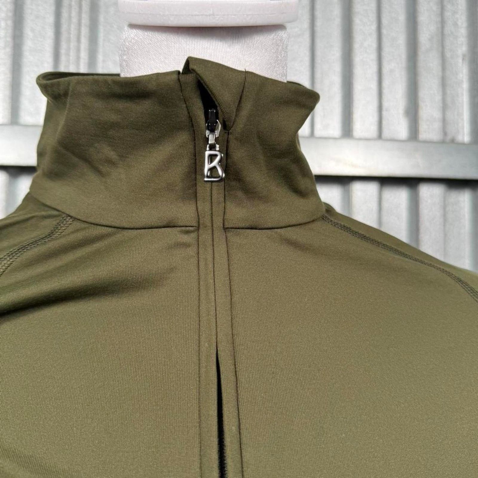 Bogner Bogner green quarter zip top Size US M / EU 48-50 / 2 - 2 Thumbnail