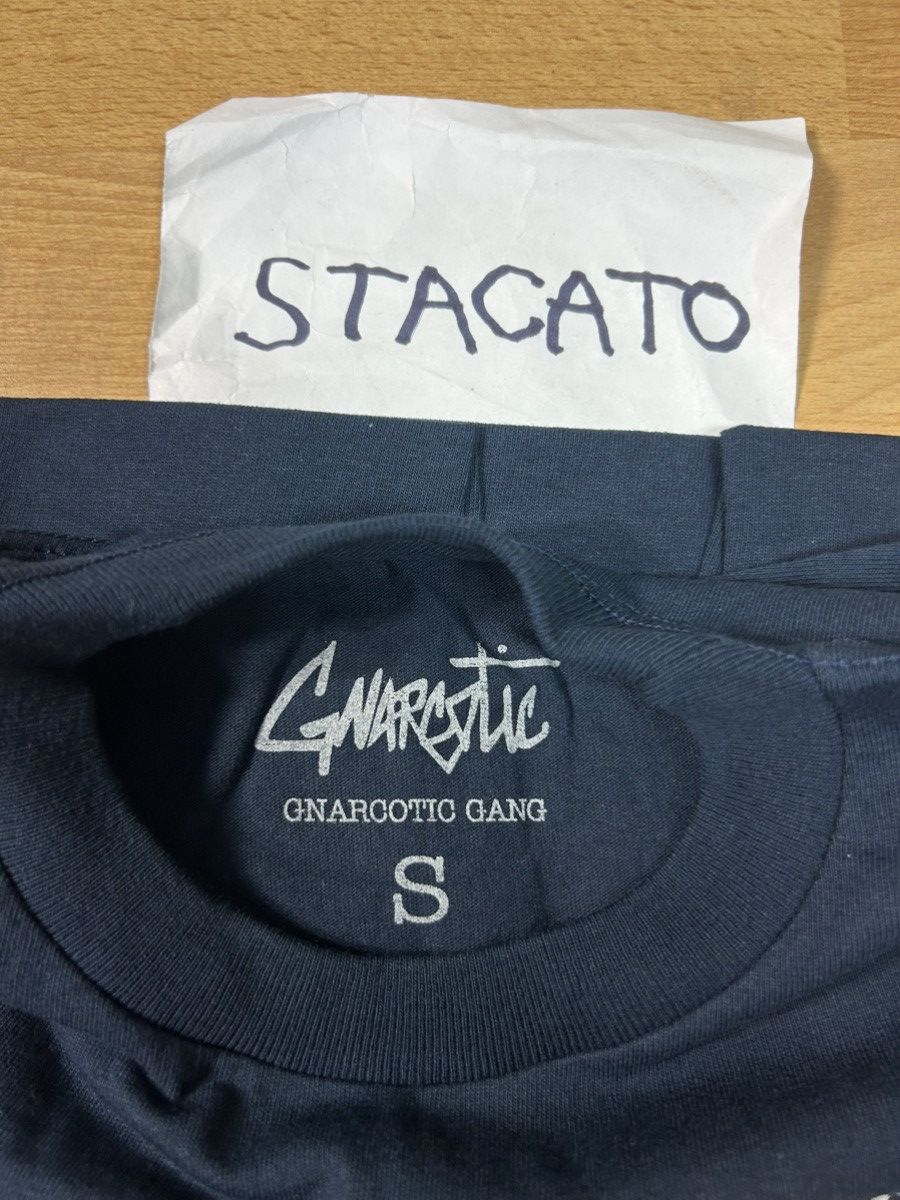 Gnarcotic × Japanese Brand Gnarcotic Lil Gnar Naruto Kakashi Tee Navy/Yellow Size US S / EU 44-46 / 1 - 4 Thumbnail