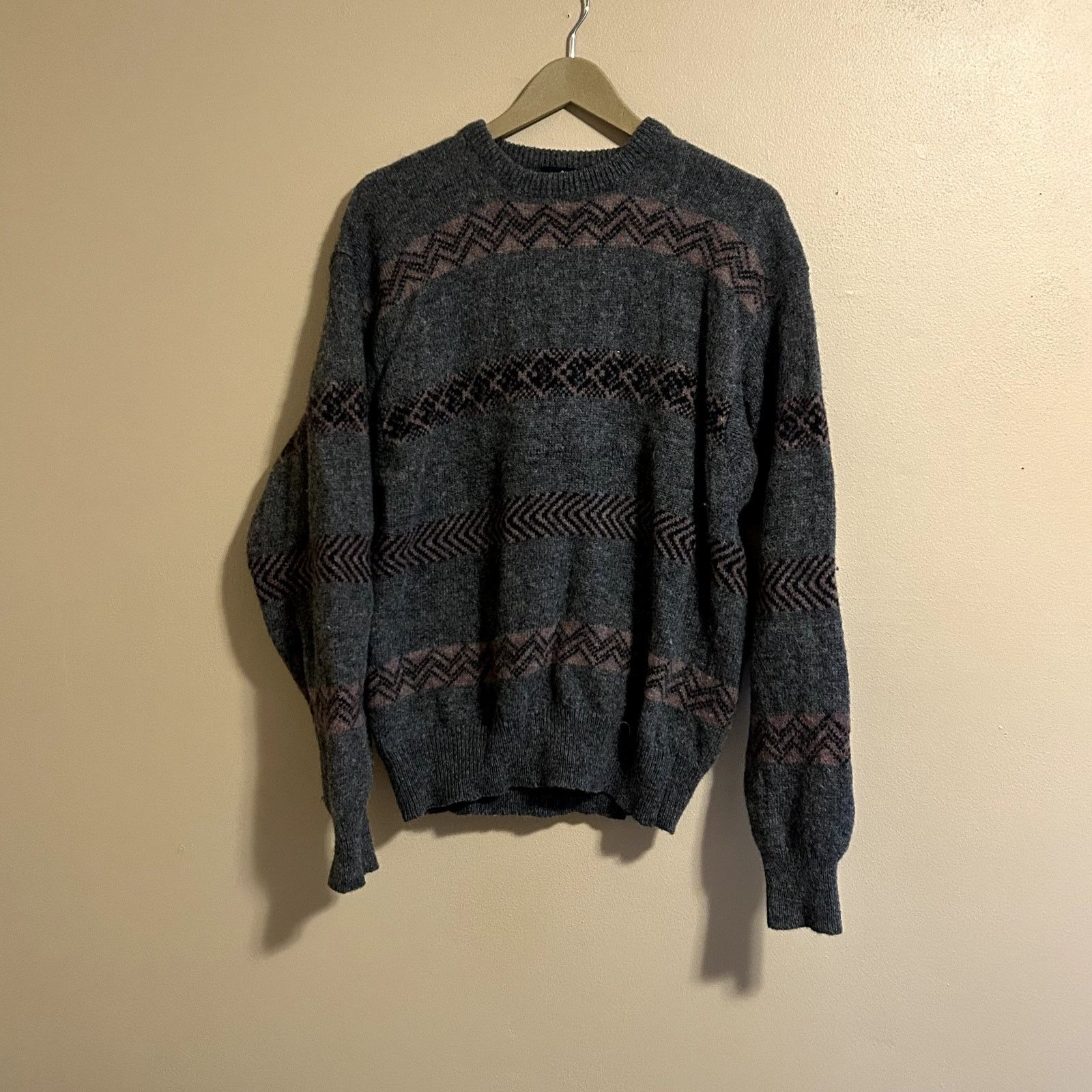 Jockey Vintage 90s Jockey Knit Sweater Large Size US L / EU 52-54 / 3 - 1 Thumbnail