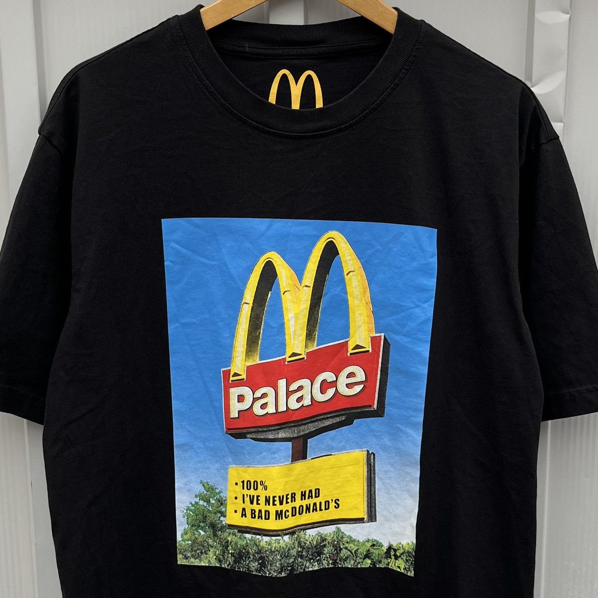 Palace FW23’ Palace x McDonalds Sign Tee Sz XL Size US XL / EU 56 / 4 - 1 Thumbnail