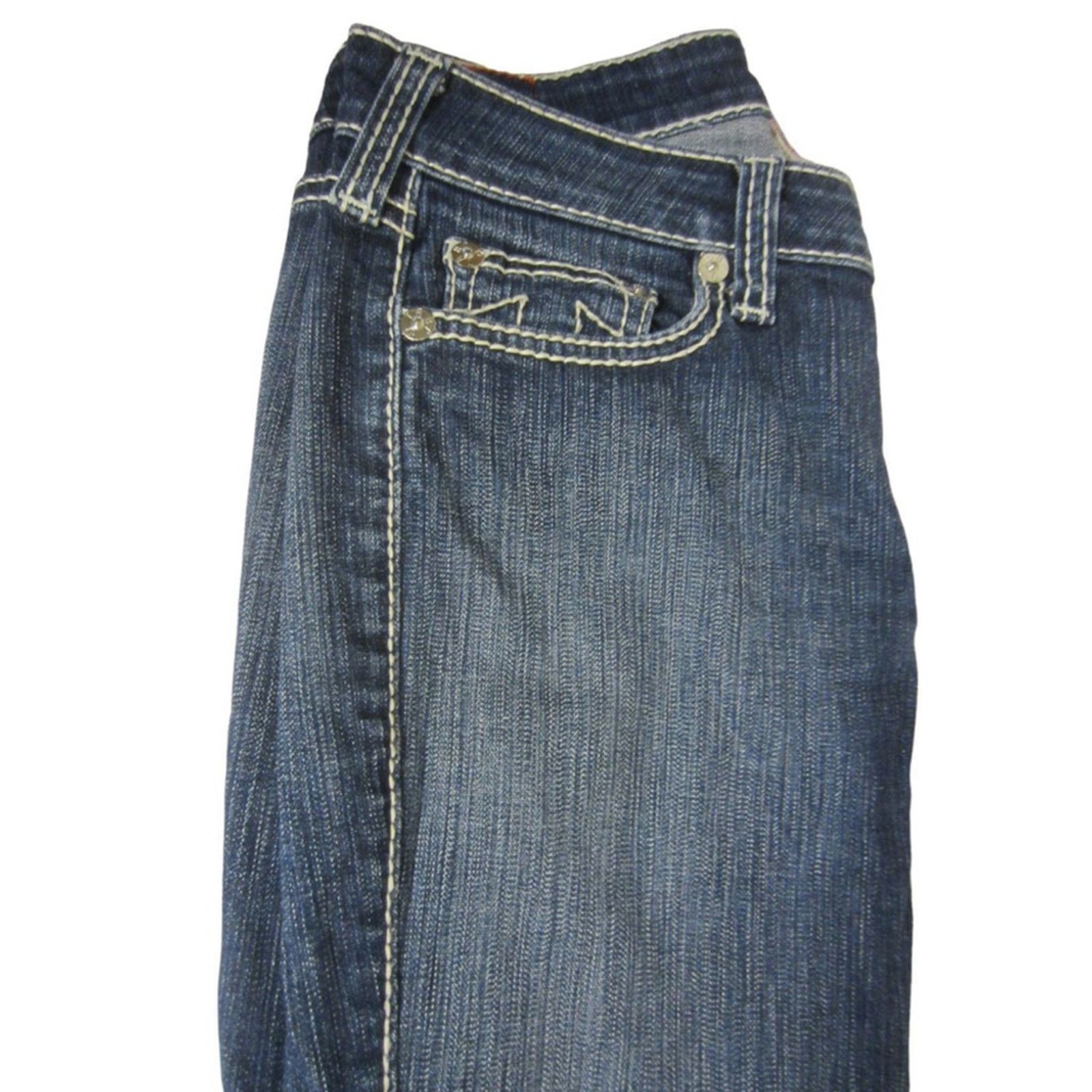 True Religion Y2K Bootcut Dark Wash Denim Jeans True Religion Size 27 Size 27" / US 4 / IT 40 - 3 Thumbnail