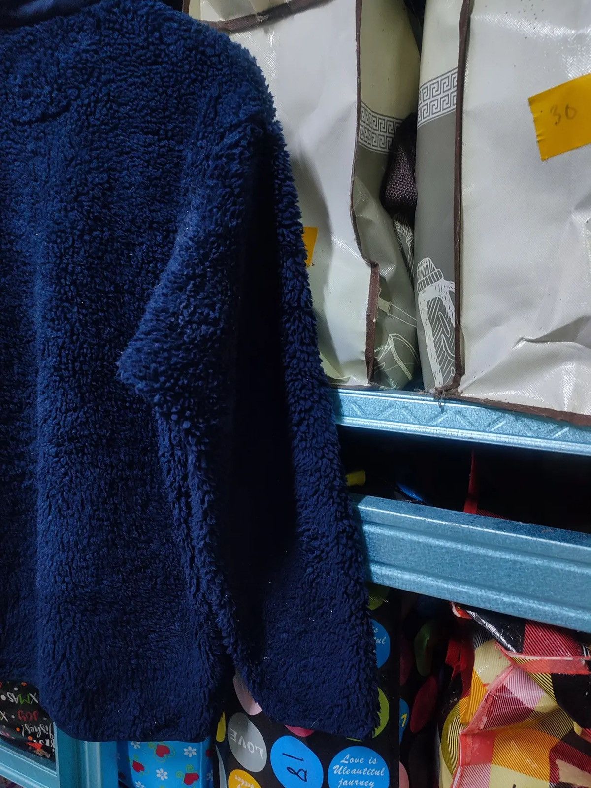 Uniqlo × White Mountaineering UNIQLO x White Mountaineering Fleece Pullover (Navy) Size US M / EU 48-50 / 2 - 7 Thumbnail