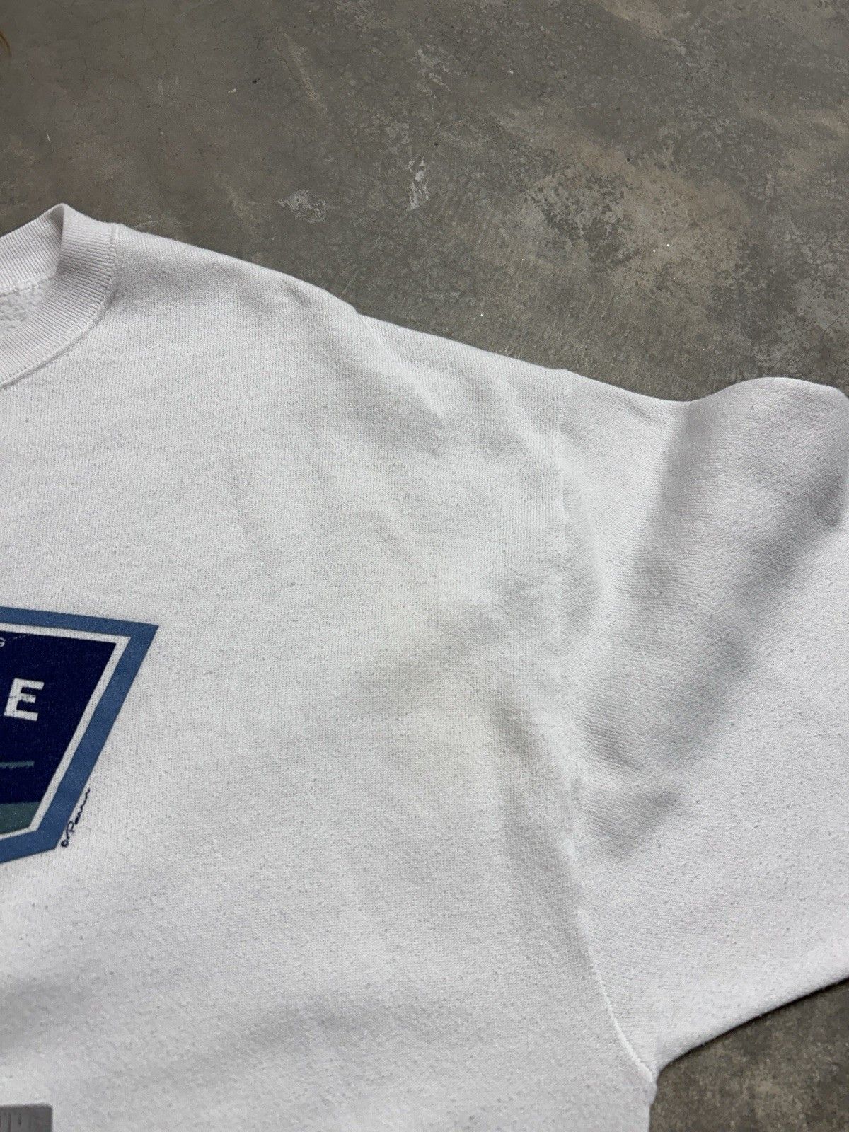 Vintage Vintage 90’s Milwaukee Denim.Co Pullover Sweatshirt Size XL Size US XL / EU 56 / 4 - 2 Thumbnail
