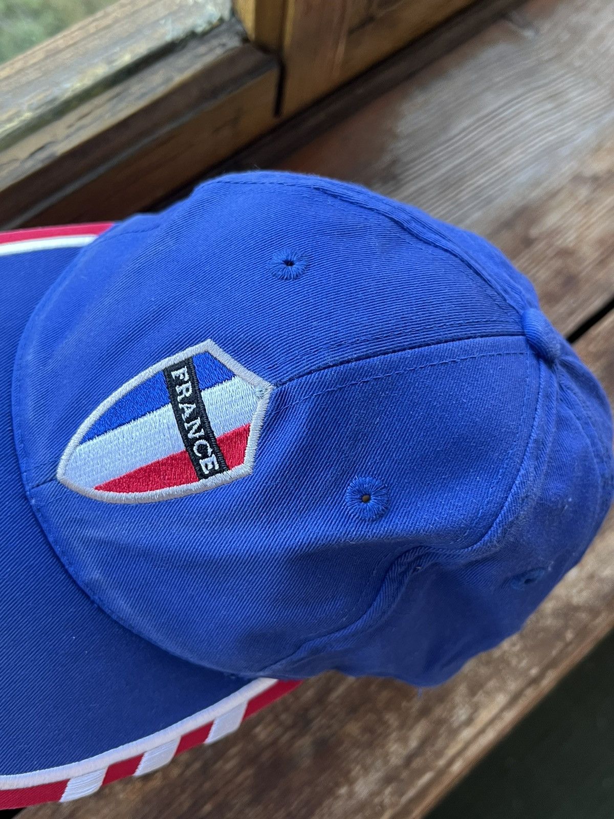 Adidas Vintage Hat Adidas France Football Cap Size ONE SIZE - 6 Thumbnail