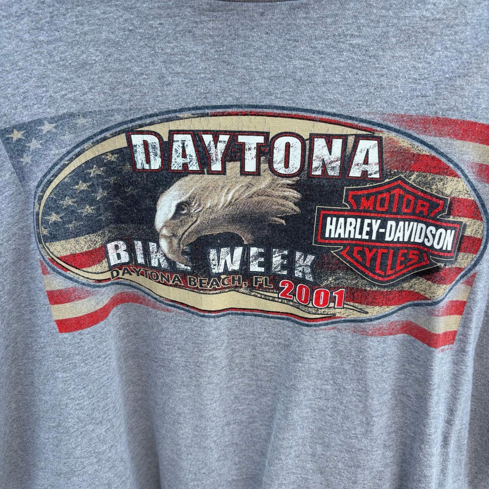 Harley Davidson Y2K Harley Davidson t shirt Size US XL / EU 56 / 4 - 3 Thumbnail