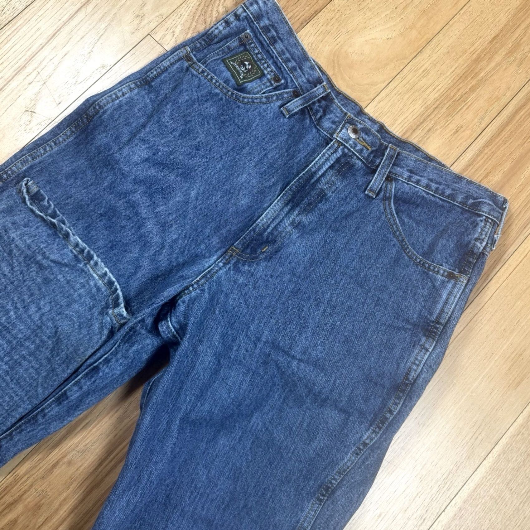 Denime VINTAGE Cinch Jeans Mens 31x36 Denim Blue Medium Straight Y2K Jeans Mens 31x36 Regular Cotton Denim Straight Women? Size US 31 - 2 Thumbnail