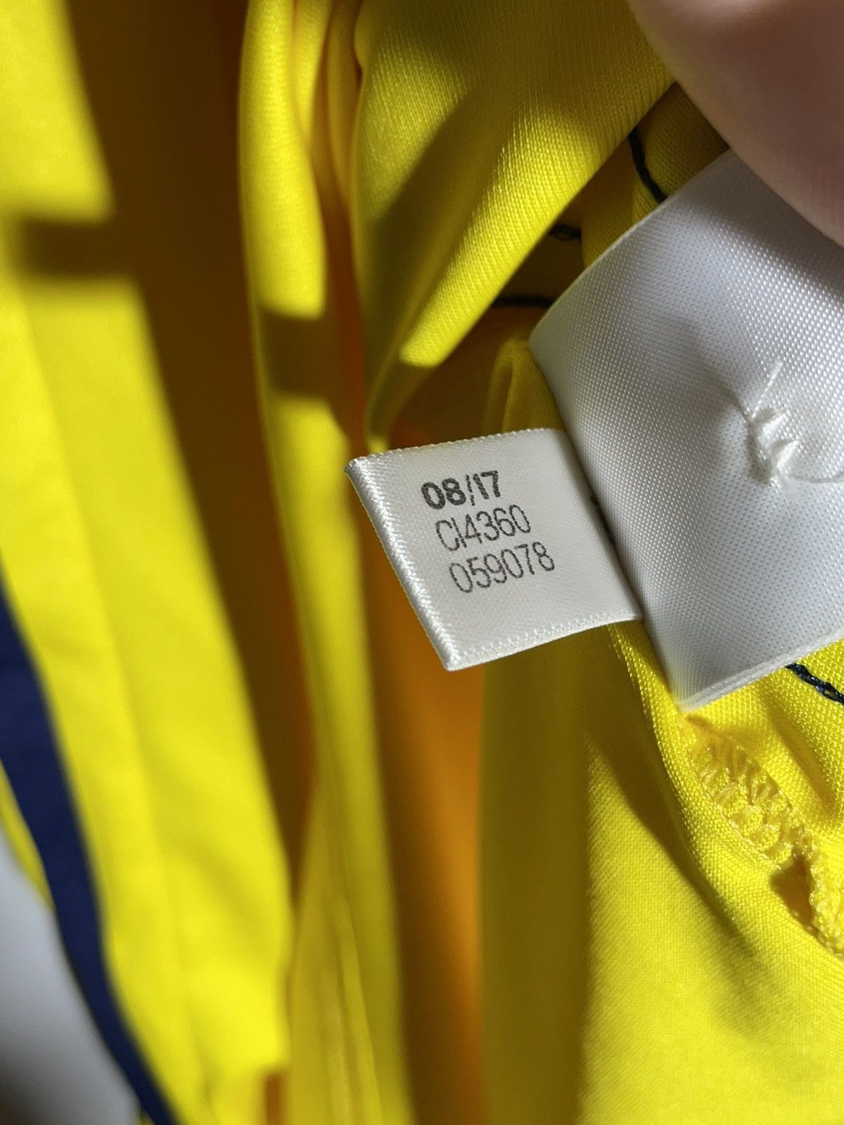 Adidas Fenerbahce Adidas 2017/18 Away Y2k Streetwear Football Shirt Size US L / EU 52-54 / 3 - 11 Thumbnail