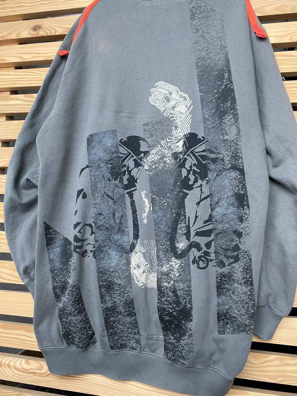 Griffin Griffin Sweatshirt Sun Faded Long Italy Size US L / EU 52-54 / 3 - 13 Thumbnail