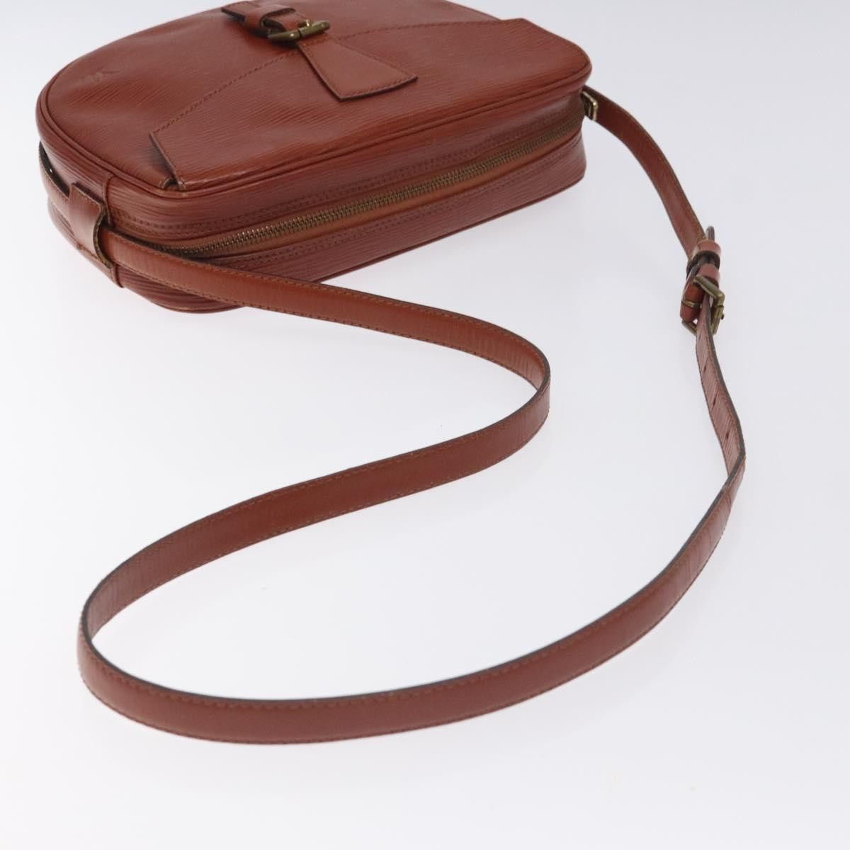 Louis Vuitton LOUIS VUITTON Epi Jeune Fillemm Shoulder Bag Brown M52153 Size ONE SIZE - 7 Thumbnail