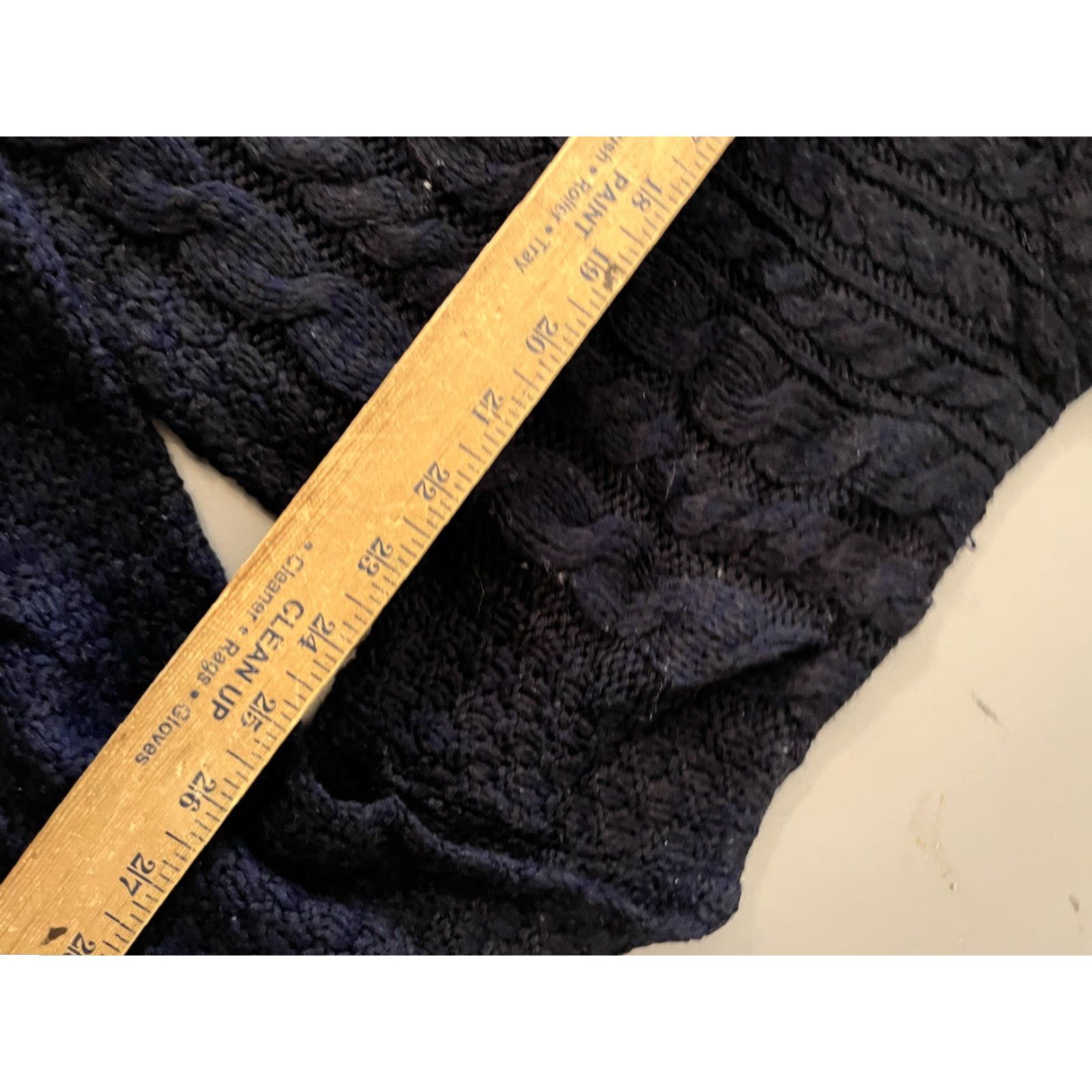 Urban Outfitters BDG Urban Outfitters Knit Sweater Women’s XS Navy Blue Cable Street Pullover Crew Neck Women XS Navy Blue Cable-Knit Casual Vintage Size XS / US 0-2 / IT 36-38 - 5 Thumbnail