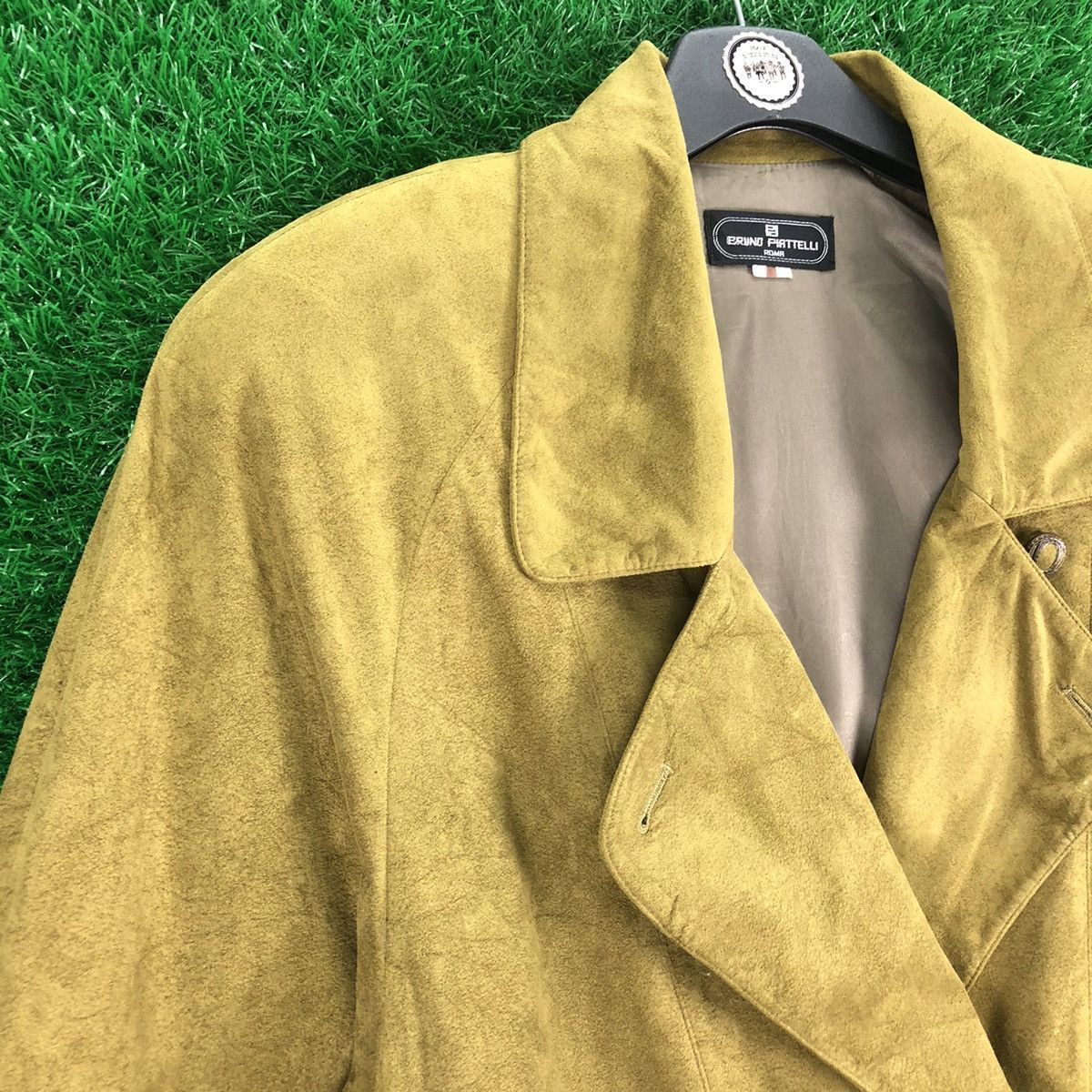 Bruno Piattelli Vintage 80's Bruno Piattelli Roma Moleskin Cropped Coat Size M / US 6-8 / IT 42-44 - 2 Thumbnail