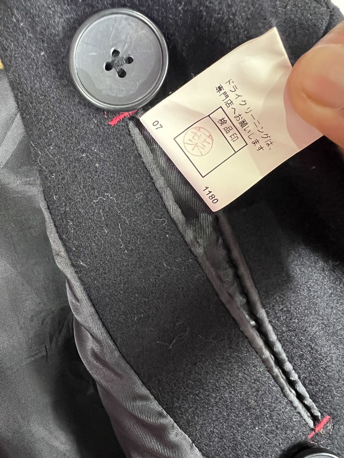 Japanese Brand 🔥 PPFM DOUBLE BREASTED COAT Size US M / EU 48-50 / 2 - 9 Thumbnail