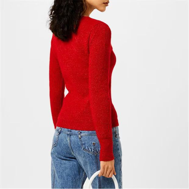 Jacquemus o1g2r1mq1024 Cardigan in Red Size M / US 6-8 / IT 42-44 - 4 Thumbnail