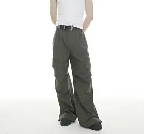 Japanese Brand × Vintage multi pocket function distressed utility cargo flare pants Size US 34 / EU 50 - 2 Thumbnail
