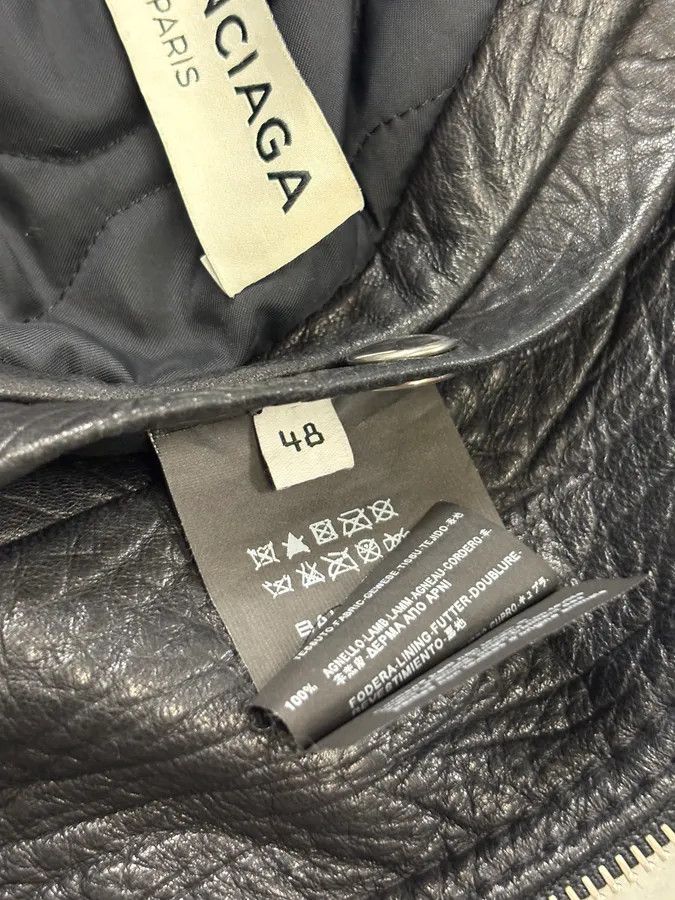 Balenciaga AW2014 Balenciaga Black Leather Perfecto Jacket Size US S / EU 44-46 / 1 - 9 Thumbnail