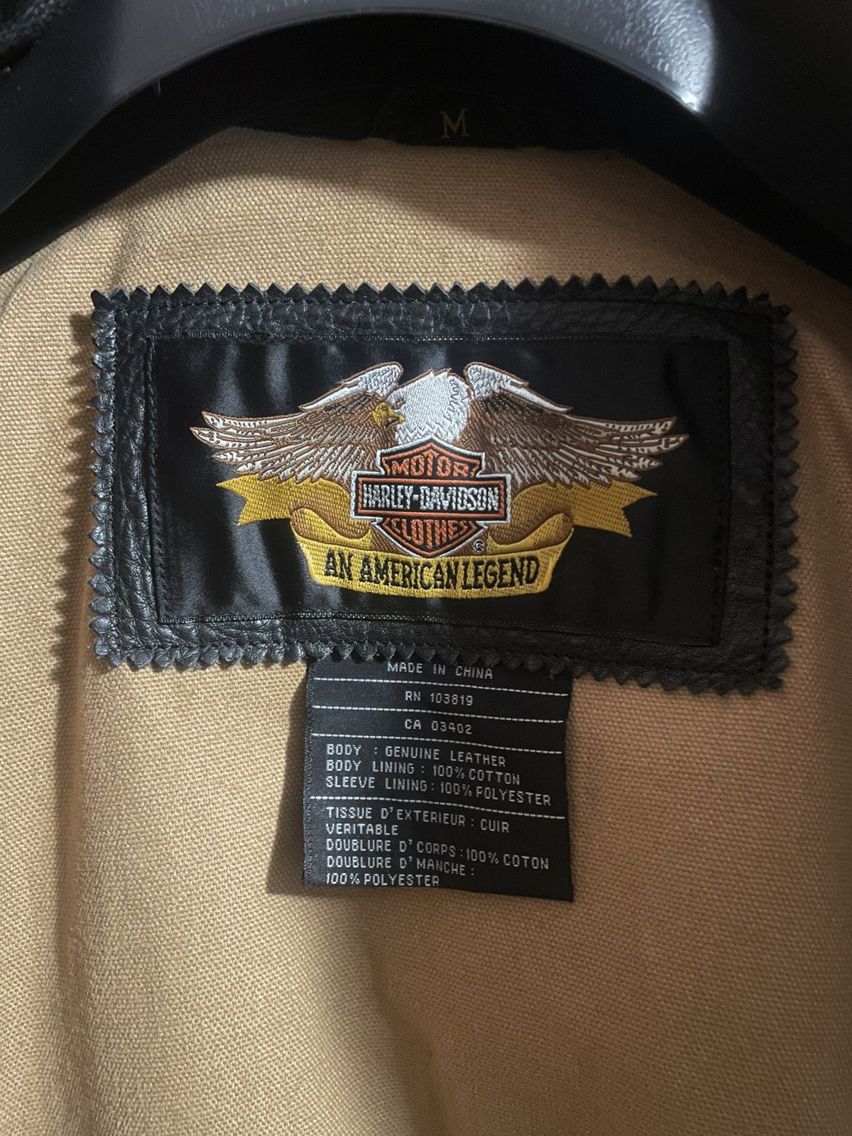Harley Davidson 2000s Harley Davidson Leather Jacket Size US M / EU 48-50 / 2 - 3 Thumbnail