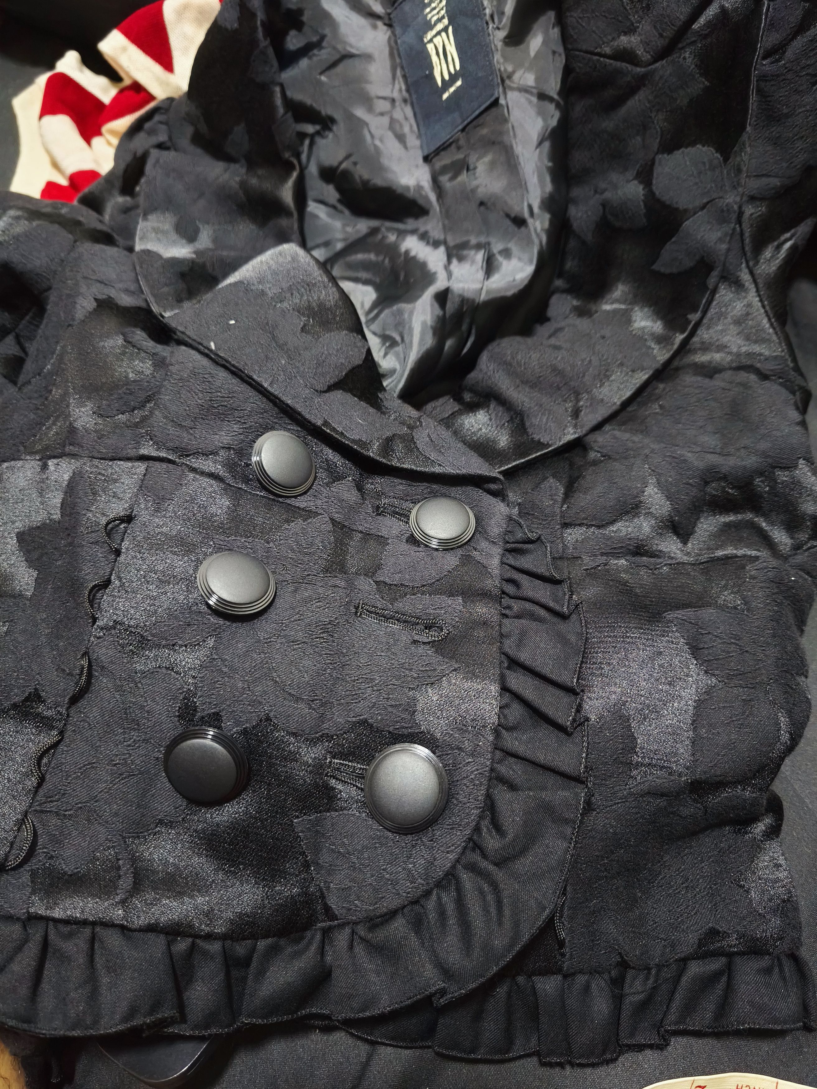 BPN バックレースナポレポンジャケット BLACK PEACE NOW