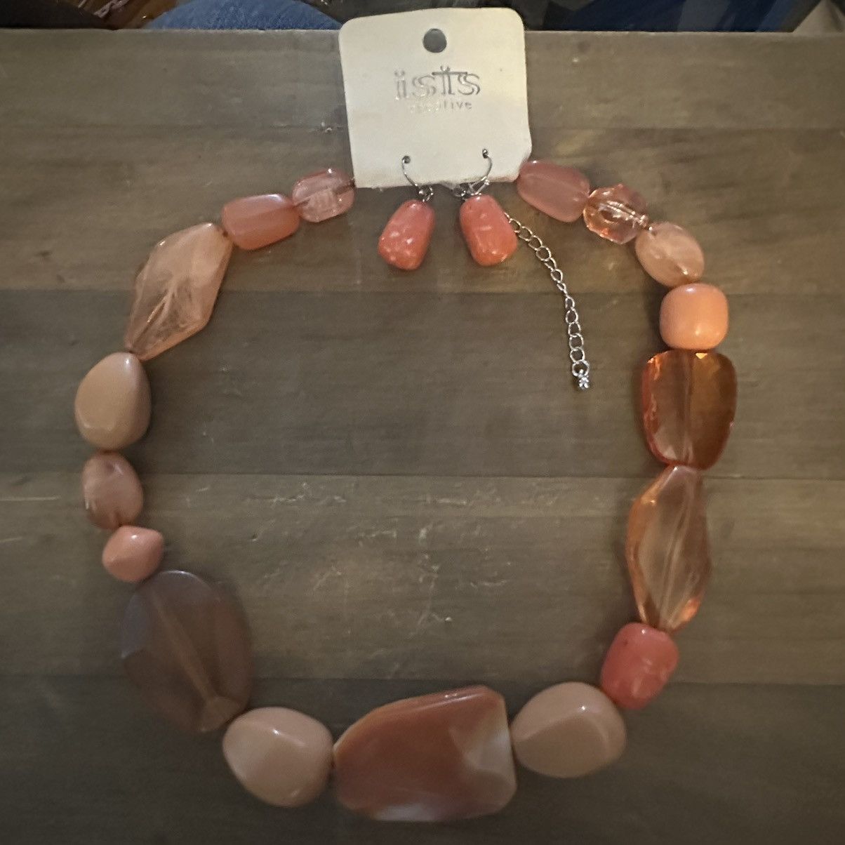 Other Isis chunky lucite bead necklace and earrings set Size ONE SIZE - 2 Thumbnail