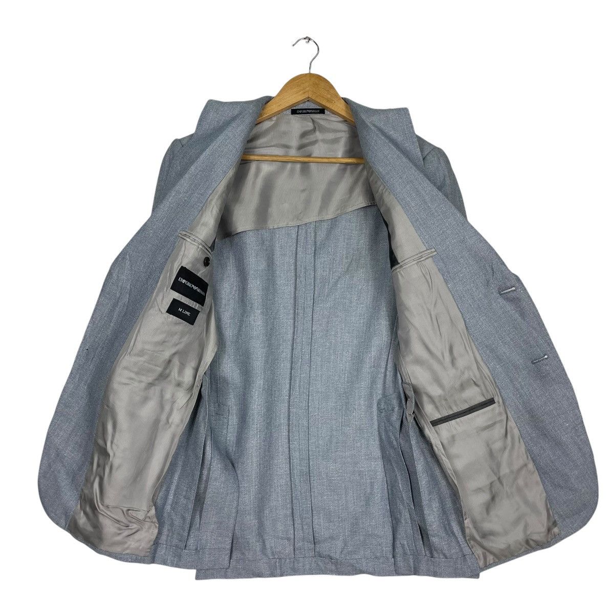 Designer × Emporio Armani 💥EMPORIO ARMANI LUXURY BLAZER COAT Size US M / EU 48-50 / 2 - 11 Thumbnail