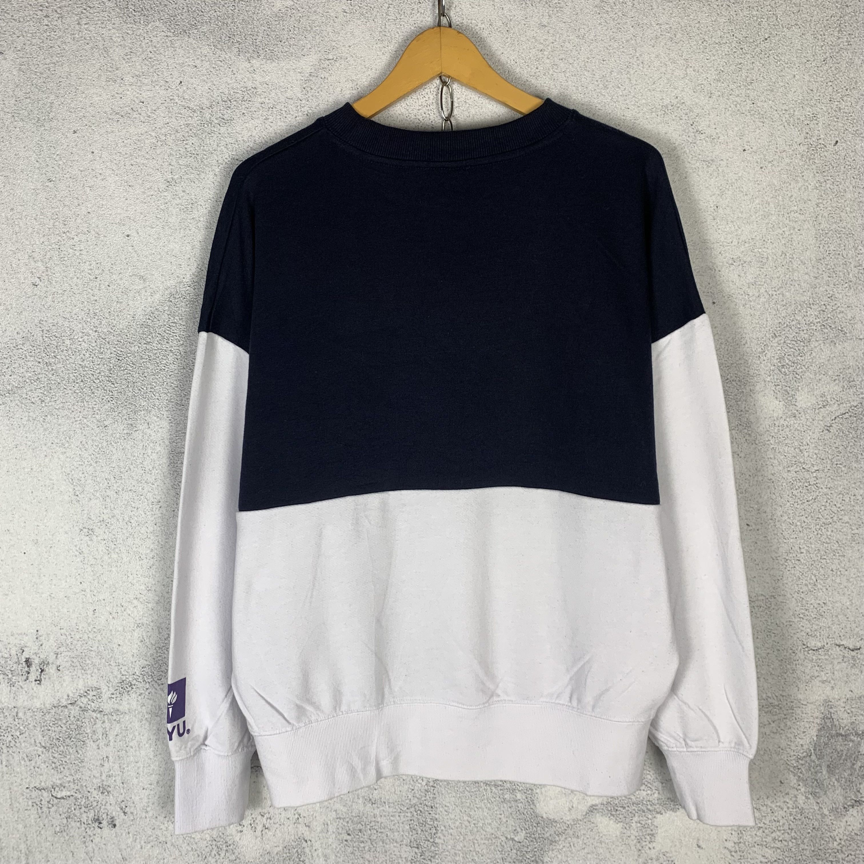 Japanese Brand NYU New York University Sweatshirt Crewneck Size US M / EU 48-50 / 2 - 2 Thumbnail