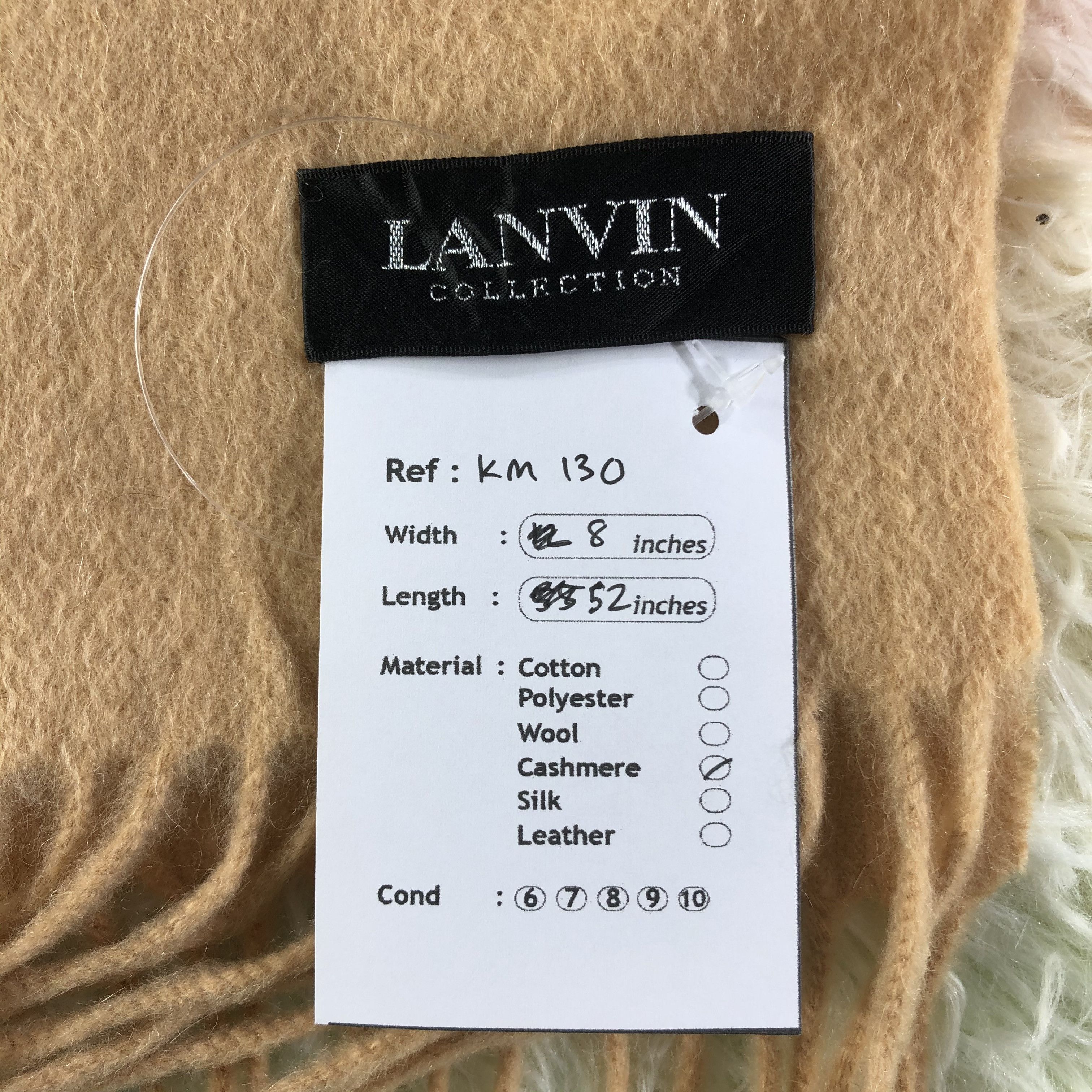 Lanvin Lanvin Scarf / Muffler / Neckwear - KM130 Size ONE SIZE - 6 Thumbnail