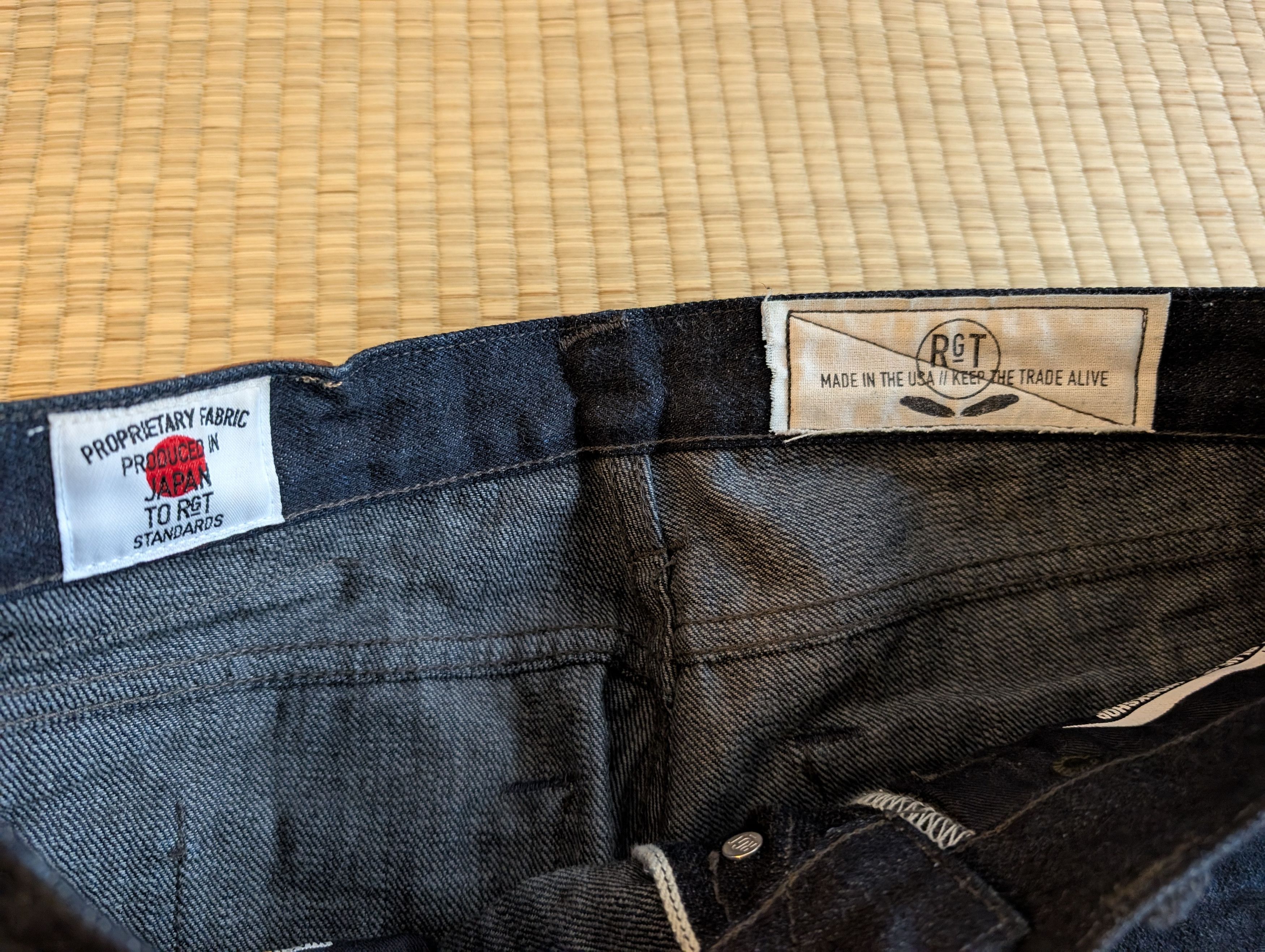 Blue Owl × Rogue Territory RARE Rogue Territory x Blue Owl Stanton Jeans Made in USA Size US 30 / EU 46 - 5 Thumbnail