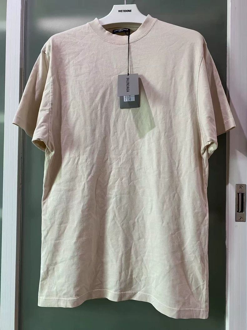 Balenciaga Balenciaga Solid color crew-neck short-sleeve Size US S / EU 44-46 / 1 - 1 Thumbnail