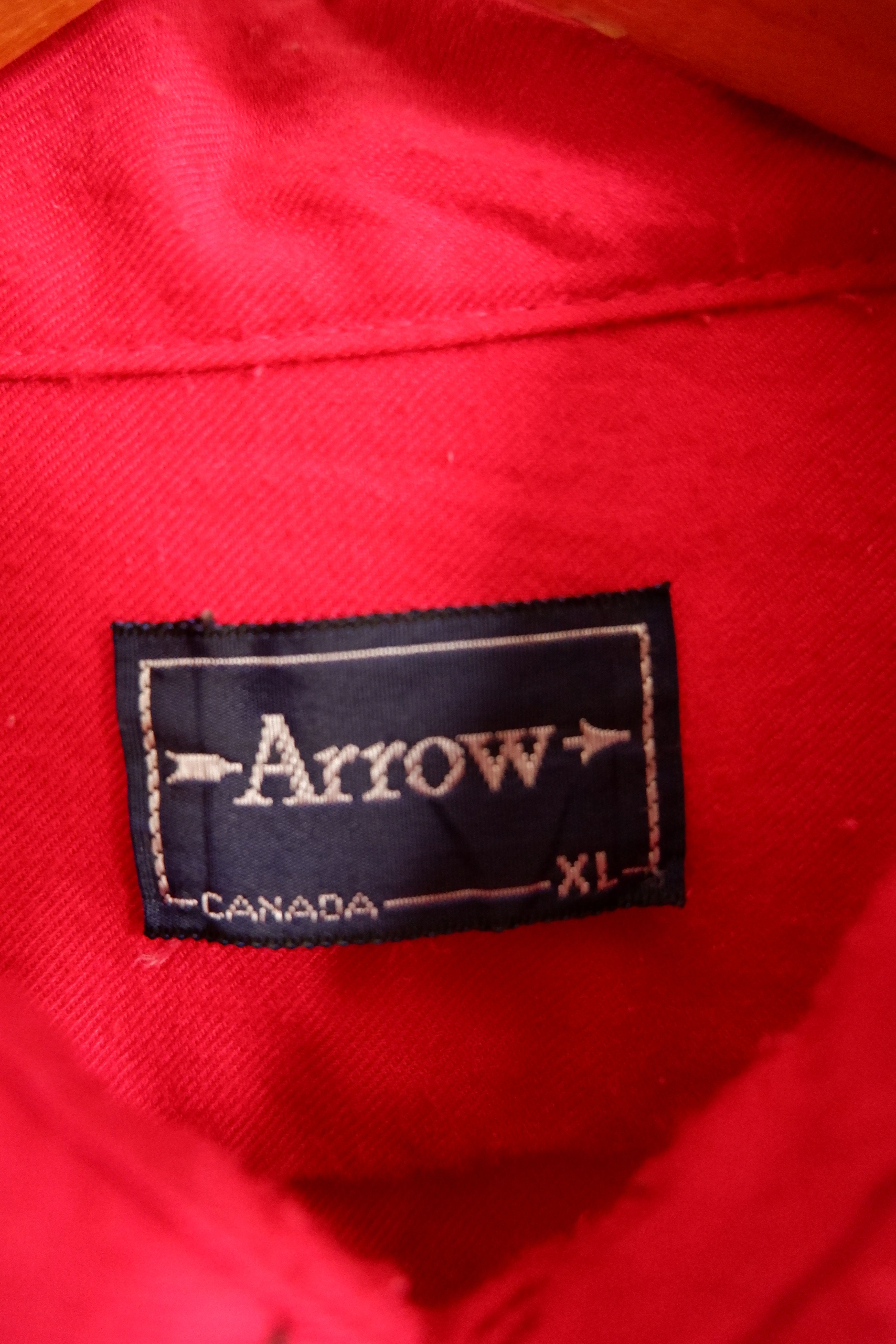 Vintage Vintage 80s ARROW Canada Rockabilly Shirt Size US XL / EU 56 / 4 - 4 Thumbnail